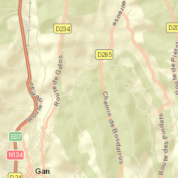 Gan Street Map