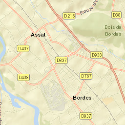 Bordes Street Map