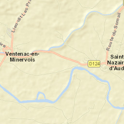 Saint-Nazaire-d’Aude Street Map
