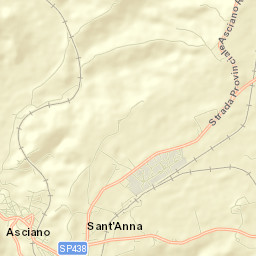 Asciano Street Map