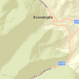 Esanatoglia Street Map