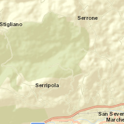 San Severino Marche Street Map