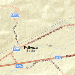 Casette Verdini Street Map