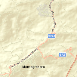 Montegranaro Street Map