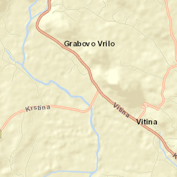 Vitina Street Map
