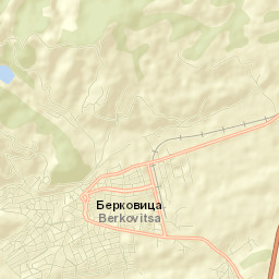Berkovitsa Street Map