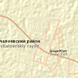 Tsotsin-Yurt Street Map