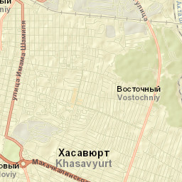 Khasavyurt Street Map