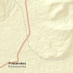 Romanovka Street Map