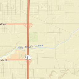 Muskegon County Street Map