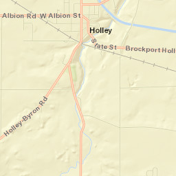 Holley Street Map