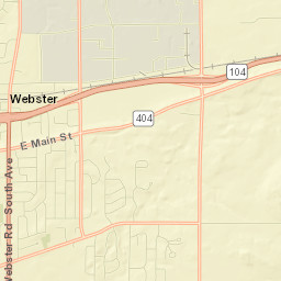 Webster Street Map