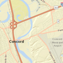 Concord Street Map