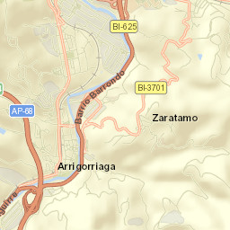 Zaratamo Street Map