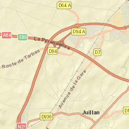 Juillan Street Map