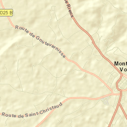 Montesquieu-Volvestre Street Map