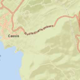 Cassis Street Map
