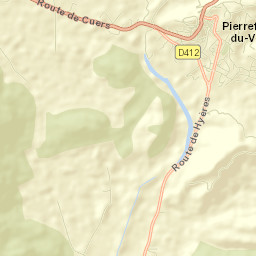 Pierrefeu-du-Var Street Map