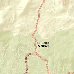 La Croix-Valmer Street Map