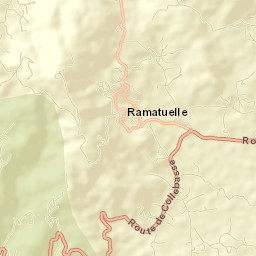 Ramatuelle Street Map