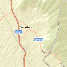 Terontola Street Map