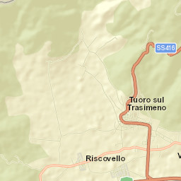 Tuoro sul Trasimeno Street Map
