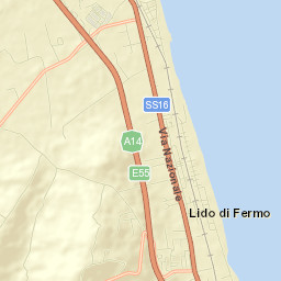 San Tommaso Tre Archi Street Map