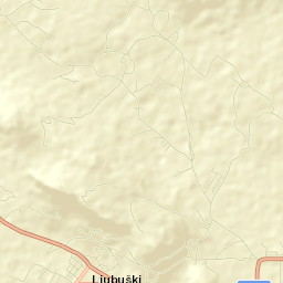 Radišići Street Map
