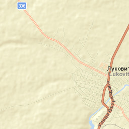 Lukovit Street Map