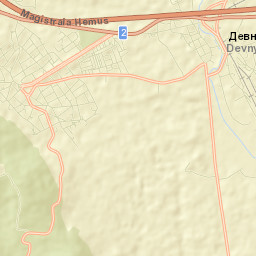 Devnya Street Map