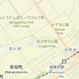 Iwamizawa Street Map