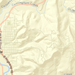 Coquille Street Map