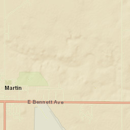 Martin Street Map