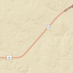 Bennett County Street Map