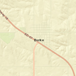 Burke Street Map