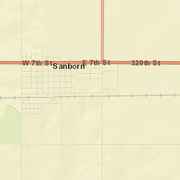 Sanborn Street Map