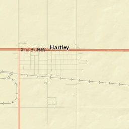Hartley Street Map