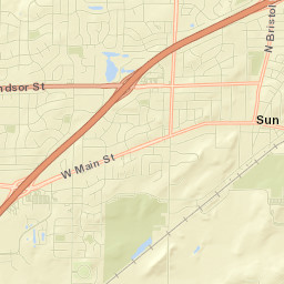 Sun Prairie Street Map