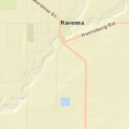 Ravenna Street Map