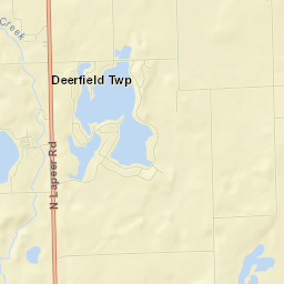 Barnes Lake-Millers Lake Street Map