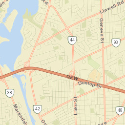 St. Catharines Street Map