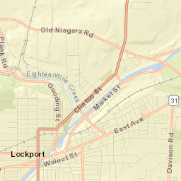Lockport Street Map