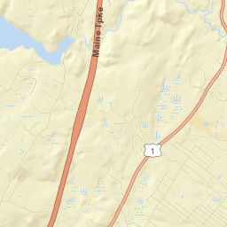 Cape Neddick Street Map