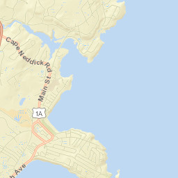 York Beach Street Map