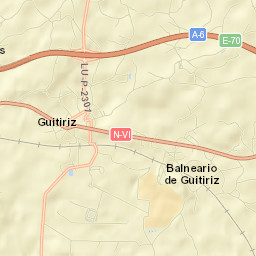 Guitiriz Street Map