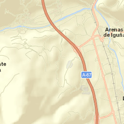 Arenas de Iguña Street Map