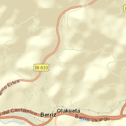 Berriz Street Map