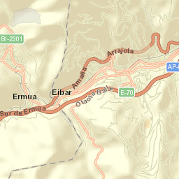 Ermua Street Map