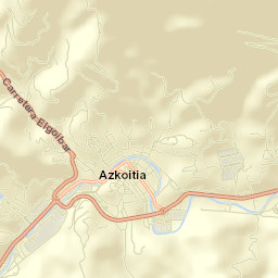 Azkoitia Street Map