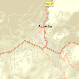 Azpeitia Street Map